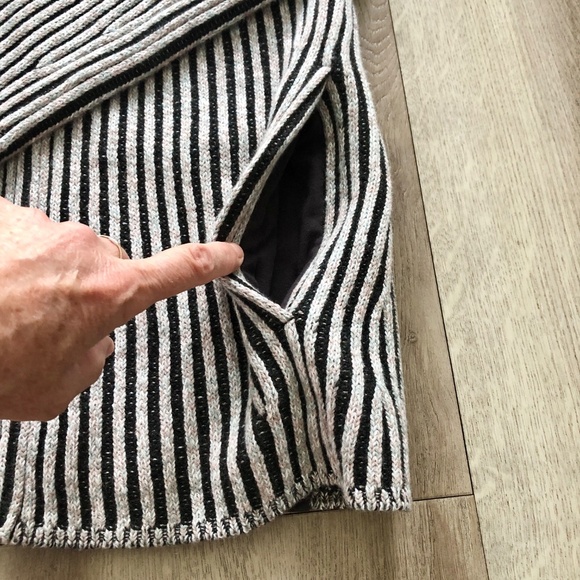 Lululemon, Cotton, Cashmere, Wool, Blend, Sweater, Wrap, Size 4, Nice Condition - Picture 9 of 14